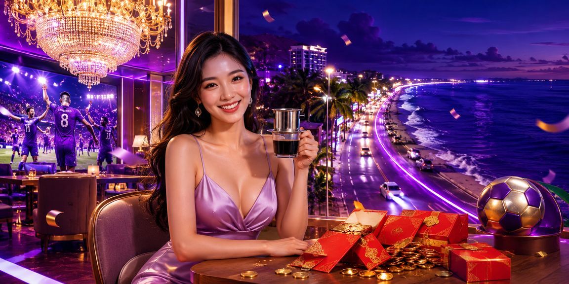Quán cà phê Mũi Né gợi cảnh đọc ưu đãi phong bao đỏ trên mobile